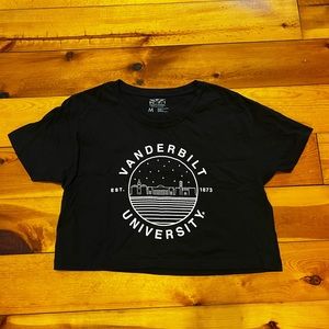 Vanderbilt Bookstore Cropped T-Shirt